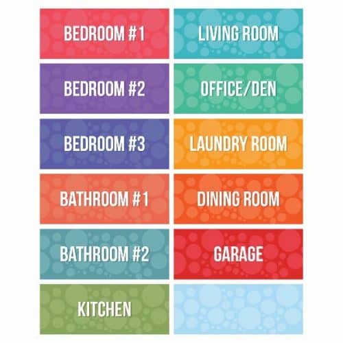 extra large home moving packing labels stickers for box