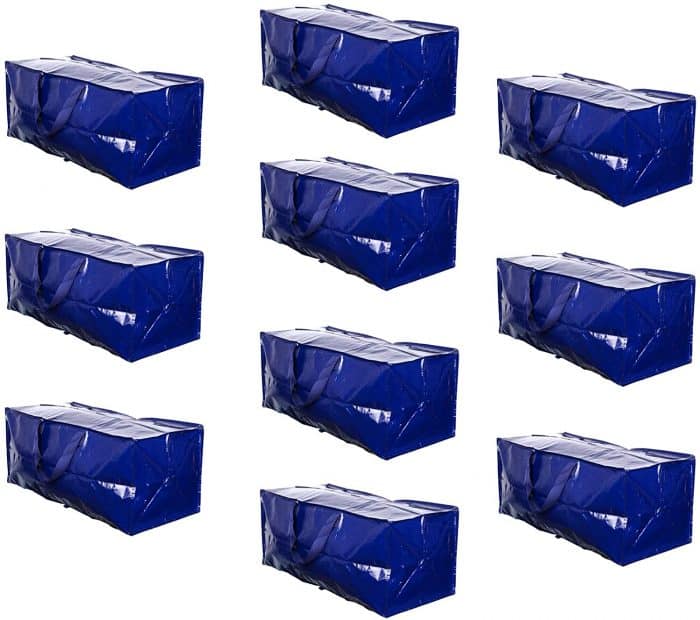 heavy duty extra large moving bags set of 10