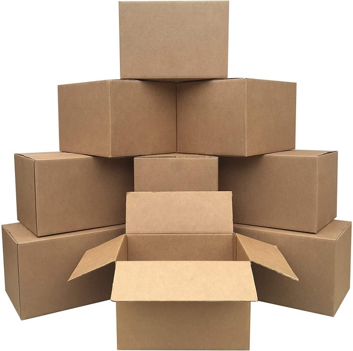 medium moving boxes pack of 10 w free shipping