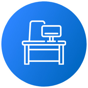 icon of desk