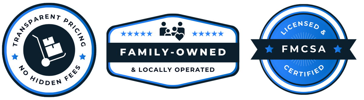1: Transparent Pricing, No Hidden Fees 2: Family-Owned & Locally Operated 3: Licensed & FMCSA Certified