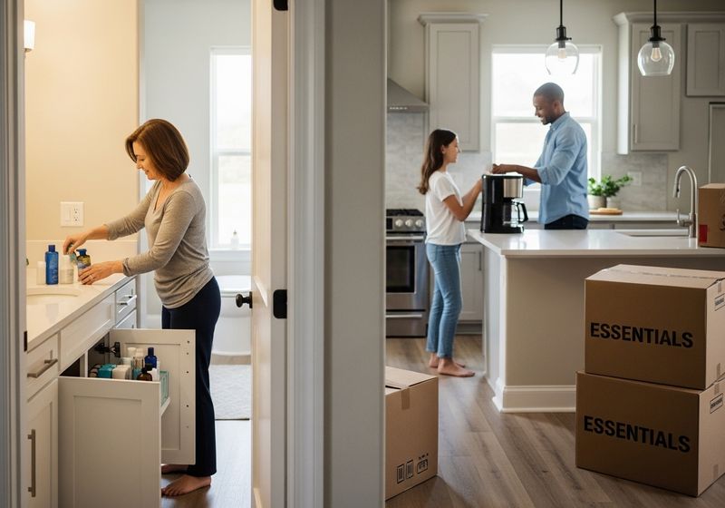 People prepping for a move.